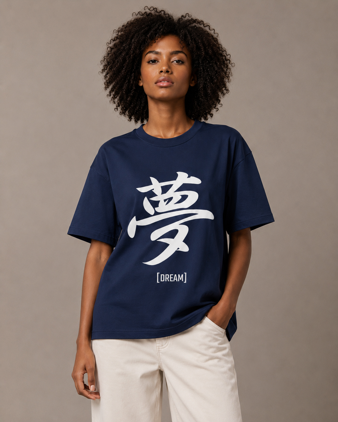 Dream Japanese Text T-shirt