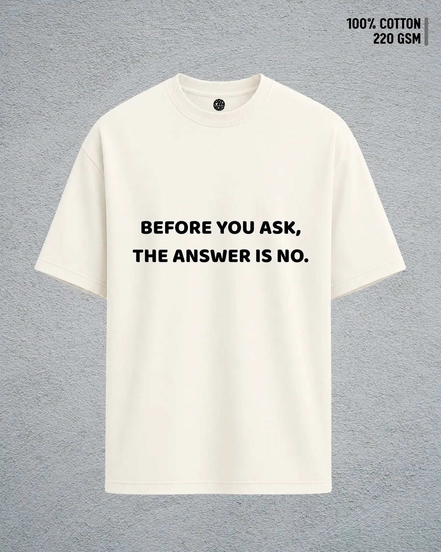 The Answer Is No