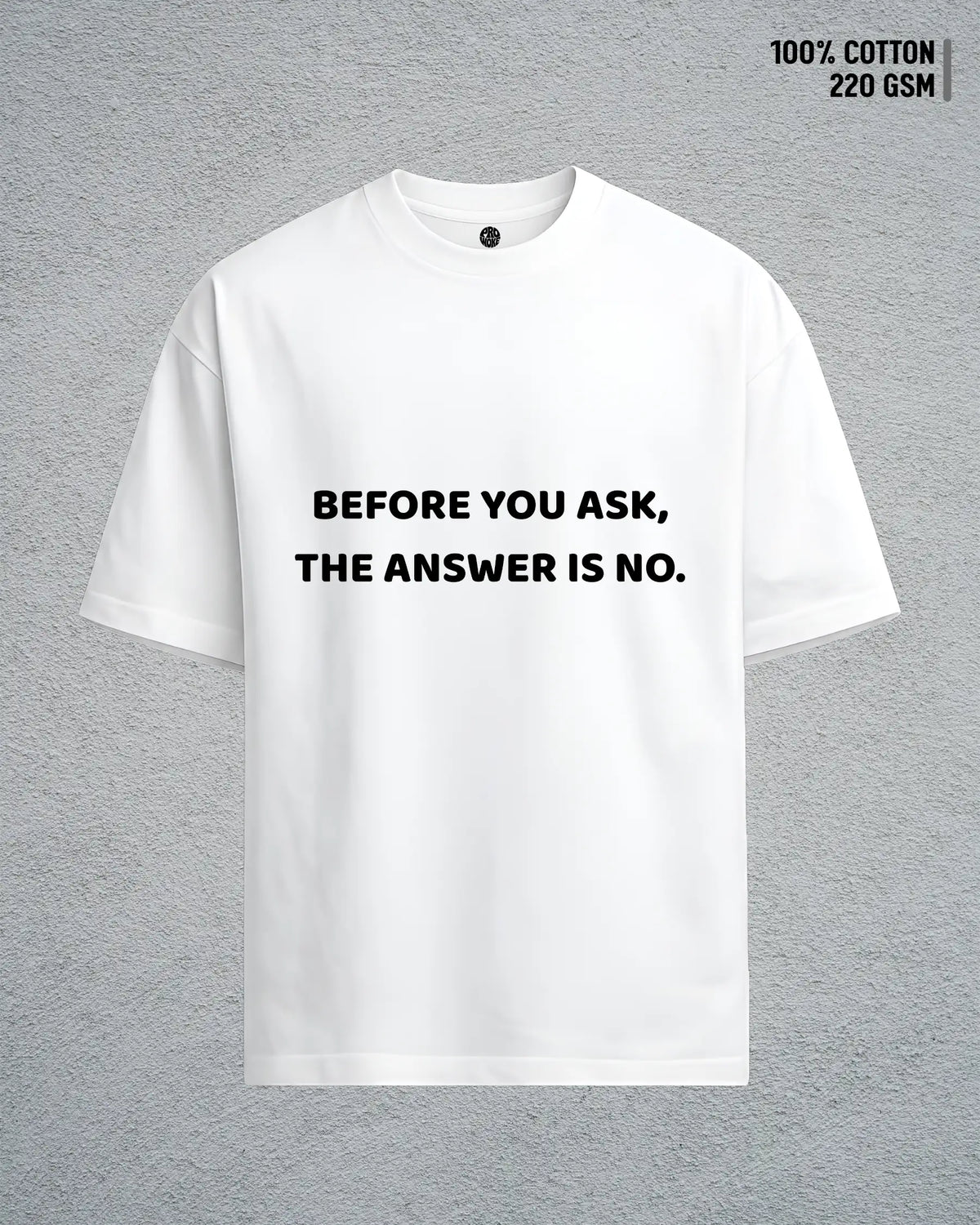The Answer Is No